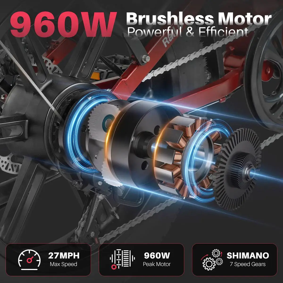 Vélo Électrique Likebike RAIL 5 07