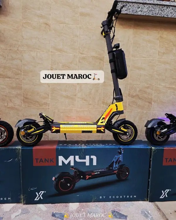 Trottinette Tank M41 Ultimate Couleur Jaune