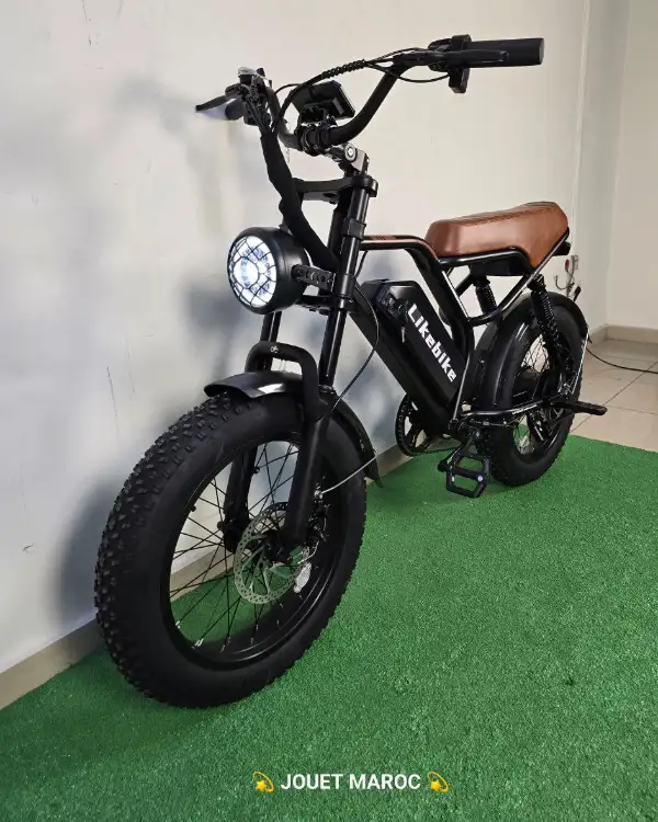 Vue arrière du Vélo électrique likebike Harley U11