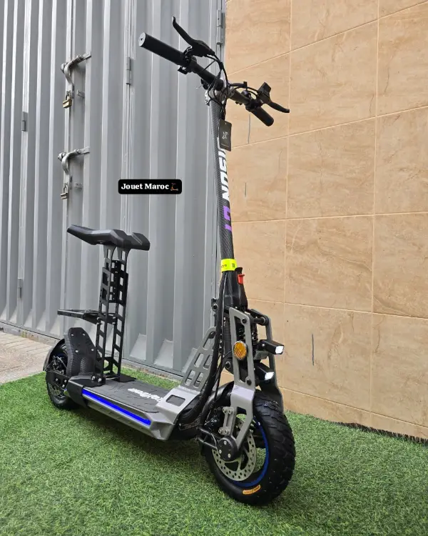 Trottinette électrique BISON GT 1000W avec siège confortable réglable 02