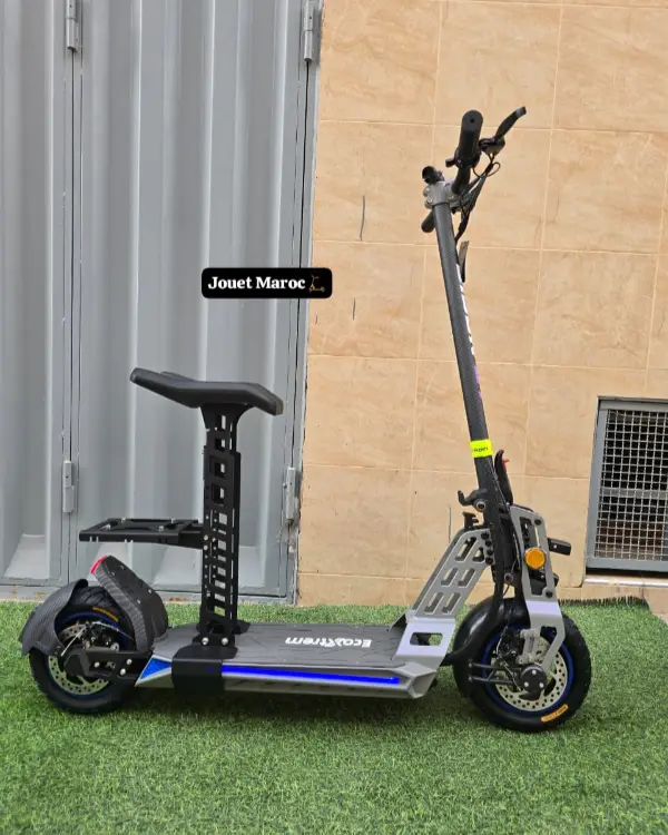 Trottinette électrique BISON GT 1000W avec siège confortable réglable 03