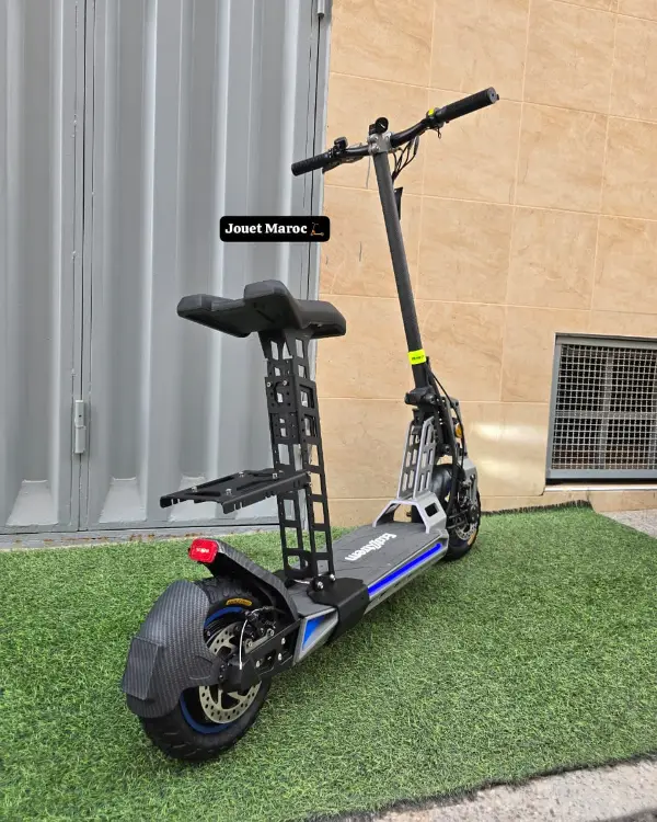 Trottinette électrique BISON GT 1000W avec siège confortable réglable 04