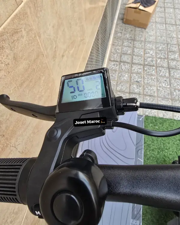 Trottinette électrique BISON GT 1000W avec siège confortable réglable 05