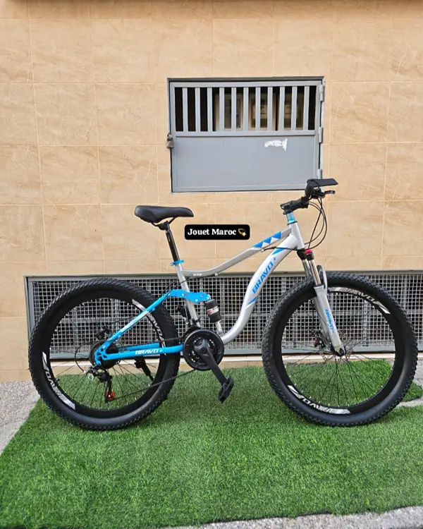 Vélo VTT BRAVO+ 26 pouces – Double Suspension 03