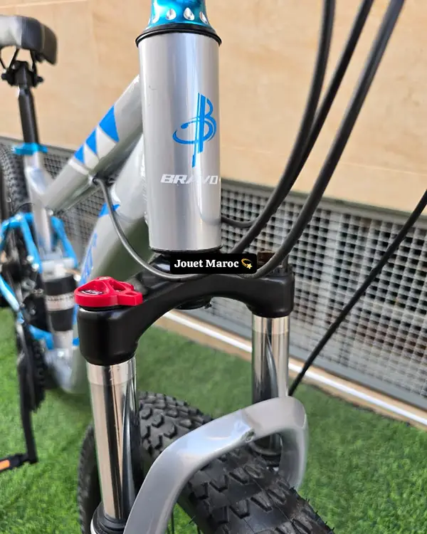 Vélo VTT BRAVO+ 26 pouces – Double Suspension 10