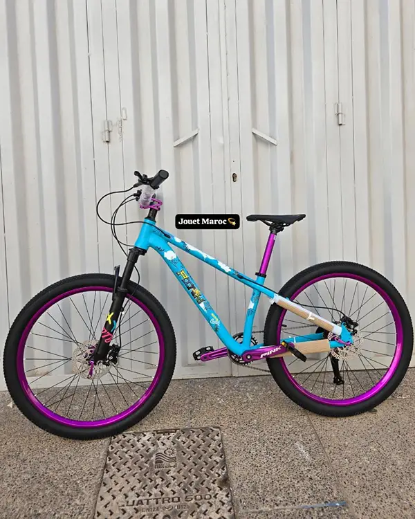 Vélo VTT Street MTB Pink Aluminium 26 pouces 03