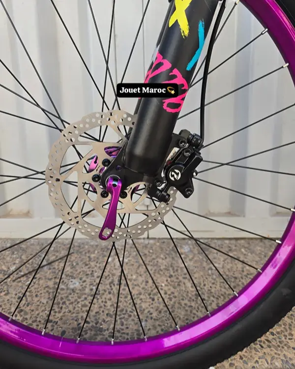 Vélo VTT Street MTB Pink Aluminium 26 pouces 05
