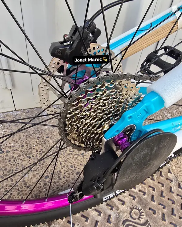 Vélo VTT Street MTB Pink Aluminium 26 pouces 06