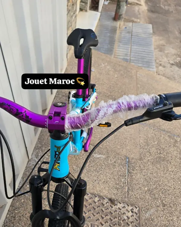Vélo VTT Street MTB Pink Aluminium 26 pouces 08