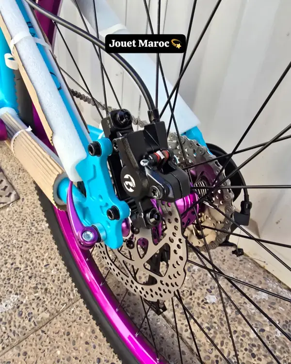 Vélo VTT Street MTB Pink Aluminium 26 pouces 09